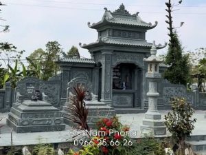 Lau tho da 2 mai tai khu lang mo - Xây Lăng Mộ đá, Xây Mộ đá