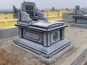 Mau Mo da tam son Gia Re tai Lang da Ninh Binh - Xây Lăng Mộ đá, Xây Mộ đá