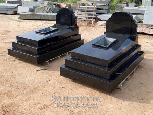 Mo da granite 3 cap nguyen khoi dep - Xây Lăng Mộ đá, Xây Mộ đá