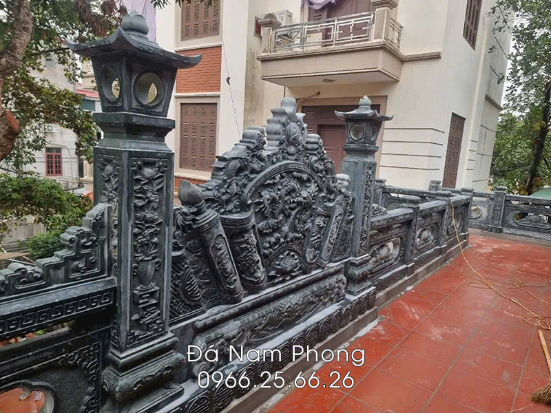 Ý nghĩa hoa văn Long Cuốn thủy của Bình phong đá Nhà thờ họ/tổ, Từ đường 2 - Xây Lăng Mộ đá, Xây Mộ đá Ý nghĩa hoa văn Long Cuốn thủy của Bình phong đá Nhà thờ họ/tổ, Từ đường