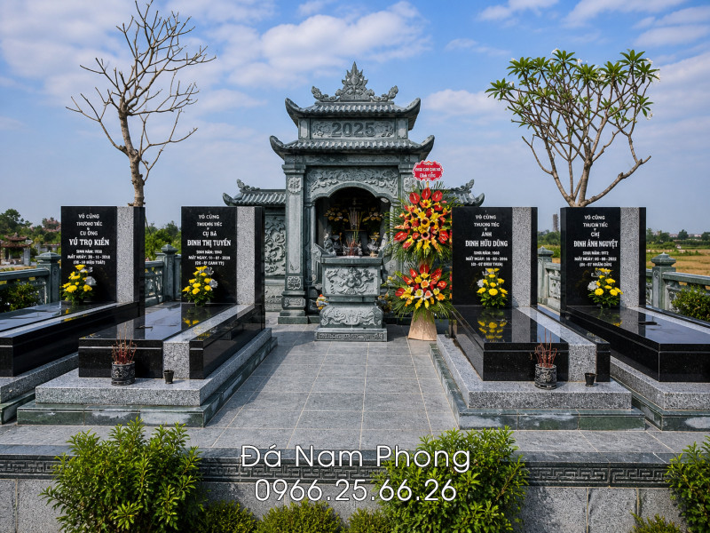 Luu y xay Lang Mo da granite cho Gia dinh nam 2026 - Xây Lăng Mộ đá, Xây Mộ đá