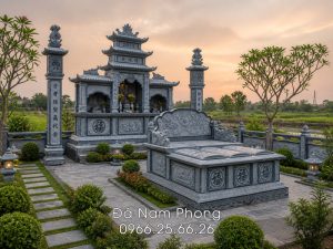 Mau Lang Mo To Mo Cu To 3 Nguoi Dep - Xây Lăng Mộ đá, Xây Mộ đá