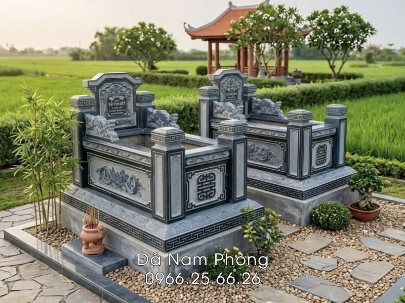 Mau Mo To Quay cho Gia Toc Dong Ho Dep 2026 - Xây Lăng Mộ đá, Xây Mộ đá