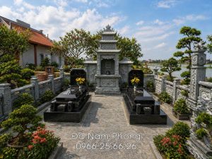 Mau Mo da granite dep cho Cha Me 2026 tai Lang Mo gia dinh - Xây Lăng Mộ đá, Xây Mộ đá