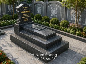 Mo da granite xanh duoc lua chon nhieu hien nay - Xây Lăng Mộ đá, Xây Mộ đá