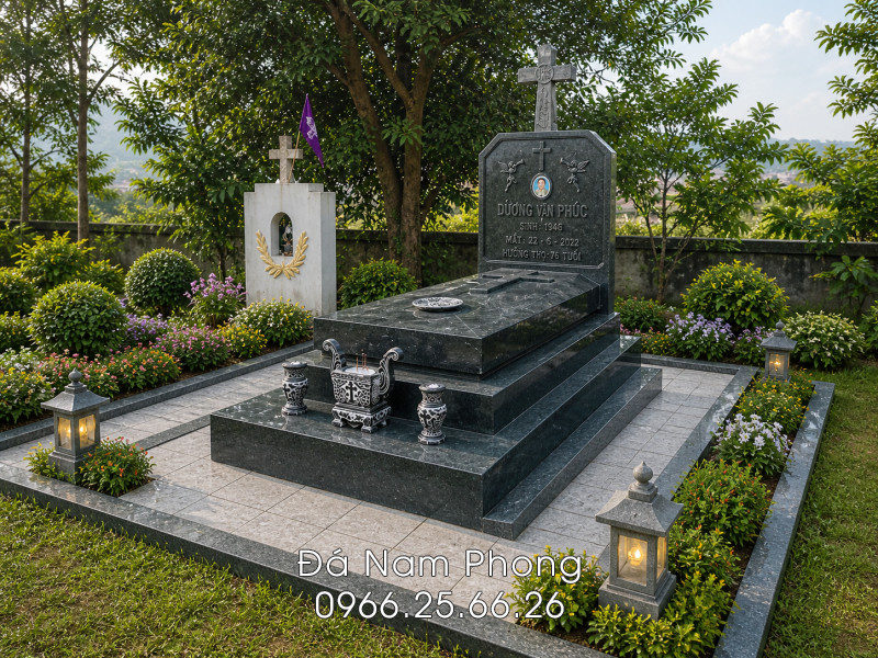 Xay Mo Cong giao 3 uy tin chat luong tai Ninh Binh - Xây Lăng Mộ đá, Xây Mộ đá