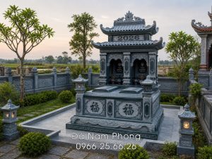 Xay Mo da doi 2 mai tai Ninh Binh Uy tin 2026 - Xây Lăng Mộ đá, Xây Mộ đá