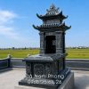 Lắp đặt Mộ đá 2 mái cho phần mộ của Bố Mẹ khi xây, sửa, cải tạo | Đá mỹ nghệ Nam Phong