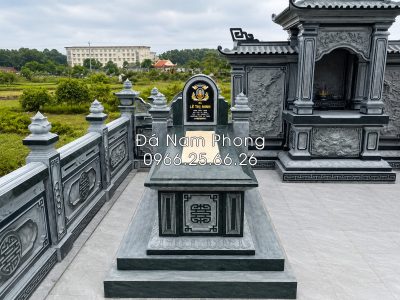 Lựa chọn Mẫu Mộ đá xanh rêu cho phần mộ của Mẹ kính yêu | Đá mỹ nghệ Nam Phong