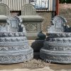 Mẫu Mộ đá tròn cho Bố Mẹ gia chủ tại Hải Dương | Đá mỹ nghệ Nam Phong
