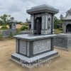 Mộ đá 1 mái bằng nguyên khối - Mộ đá giá rẻ tại Ninh Bình | Đá mỹ nghệ Nam Phong
