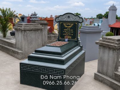 Mộ đá Ninh Bình, Mộ đá xanh rêu đẹp, chất lượng | Đá mỹ nghệ Nam Phong