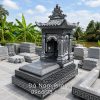 Mộ đá xanh 1 mái đẹp - Mộ đá Ninh Bình 2026 | Đá mỹ nghệ Nam Phong