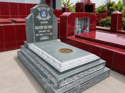 Mộ xanh rêu Thanh Hóa đẹp, chất lượng, giá hợp lý, lắp đặt toàn quốc | Đá mỹ nghệ Nam Phong